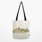 Boston Massachusetts skyline Tote Bag Gallery Image 2