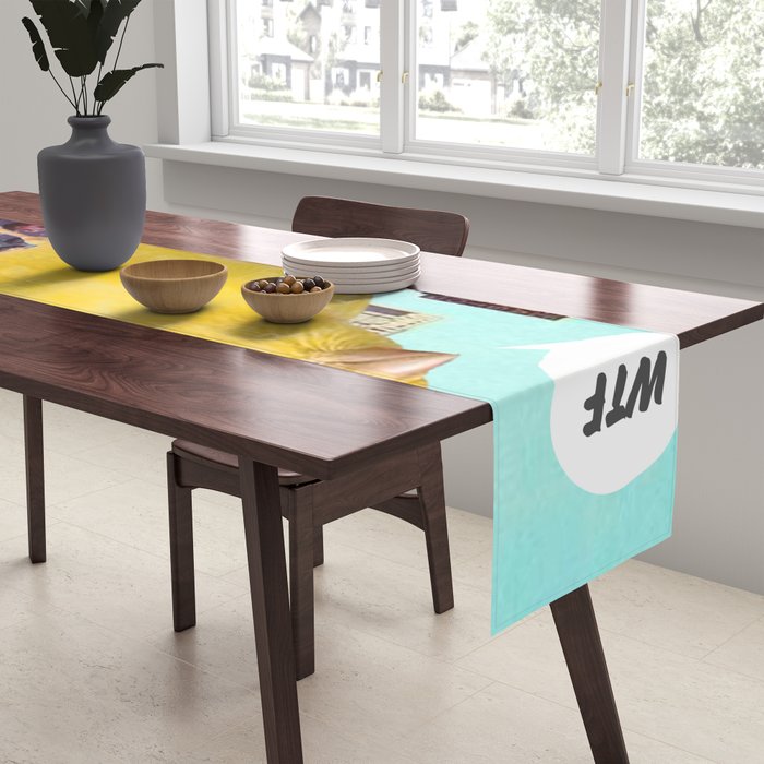 Canary in the City Table Runner Gallery Image 2