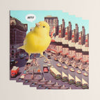 Canary in the City Wrapping Paper Gallery Image 3