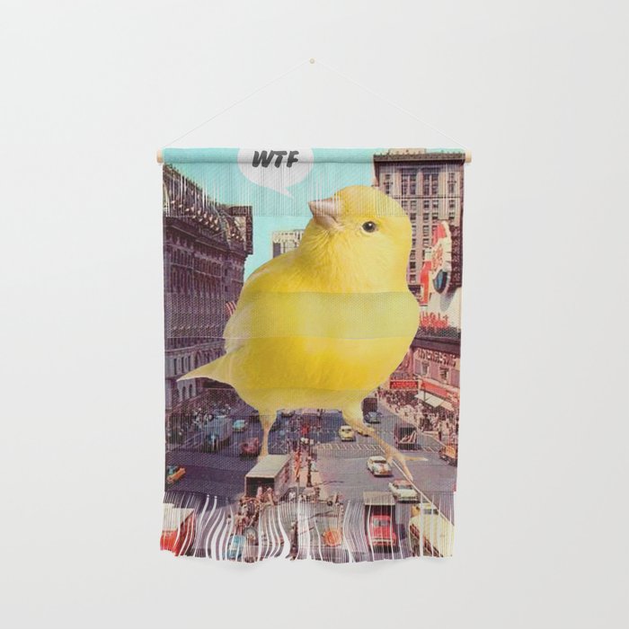 Canary in the City Wall Hanging Gallery Image 1