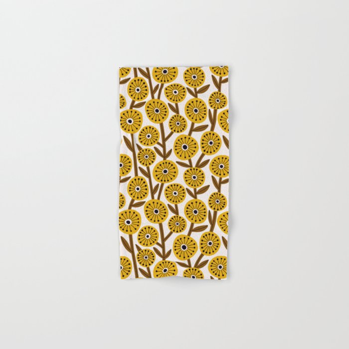 Mid Century Garden #1 Bath Towel Gallery Image 1