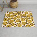 Mid Century Garden #1 Rug Gallery Image 1