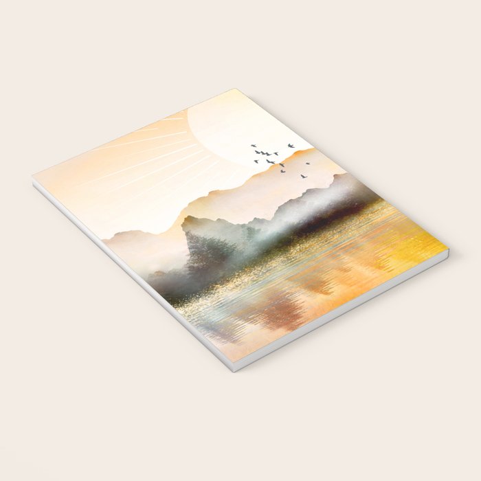 Lake Sunrise Notebook Gallery Image 3