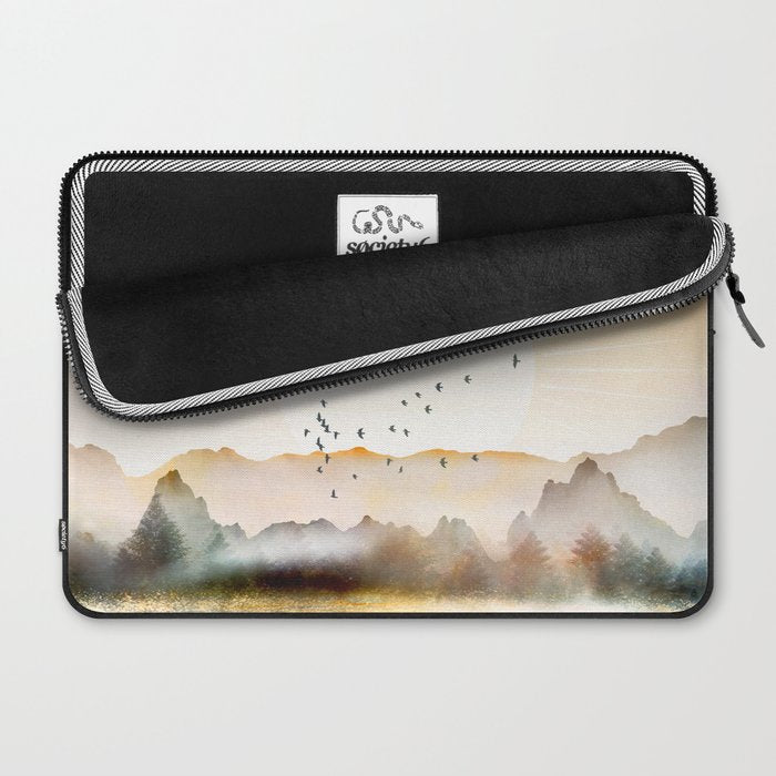 Lake Sunrise Laptop Sleeve Gallery Image 2