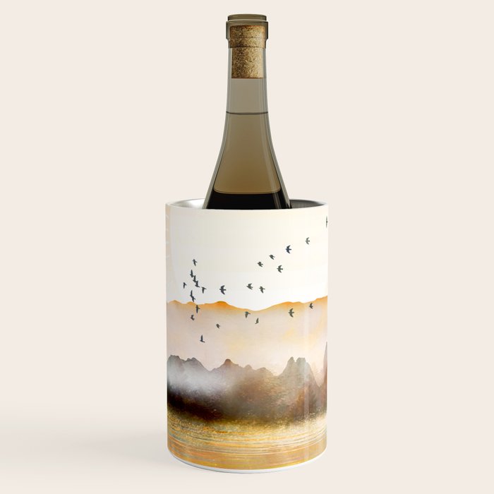 Lake Sunrise Wine Chiller Gallery Image 1