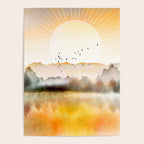 Lake Sunrise Poster Gallery Image 4