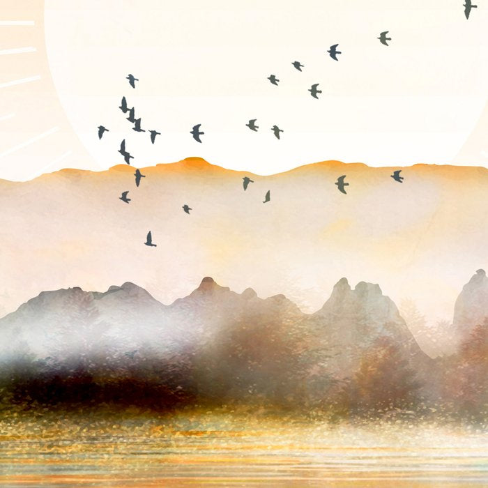 Lake Sunrise Coffee Mug Gallery Image 2