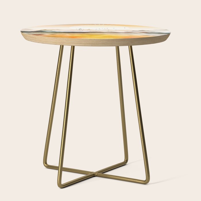Lake Sunrise Side Table Gallery Image 1