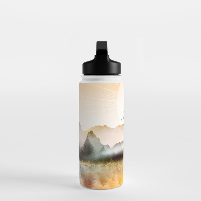Lake Sunrise Water Bottle Gallery Image 3