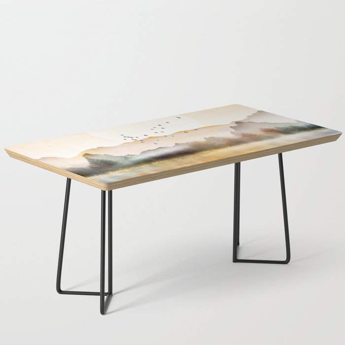 Lake Sunrise Coffee Table Gallery Image 1