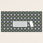 Modern Geometric Starburst Desk Mat Gallery Image 1