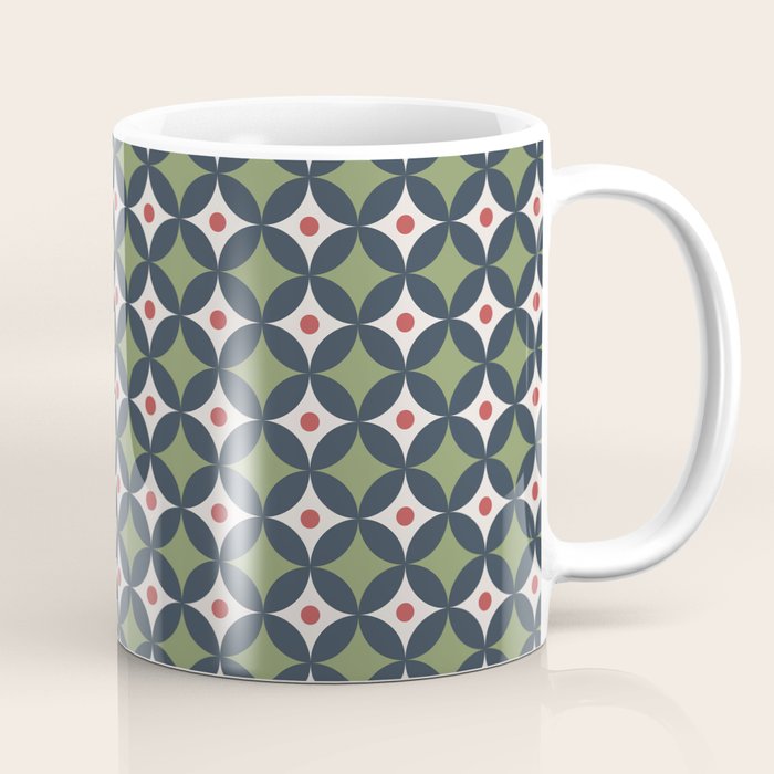Modern Geometric Starburst Coffee Mug Gallery Image 1