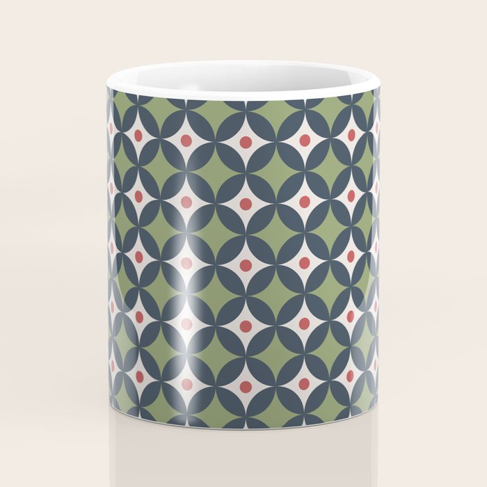 Modern Geometric Starburst Coffee Mug Gallery Image 4