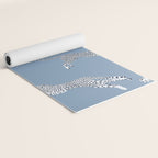 Leaping Cheetahs Cornflower Yoga Mat Gallery Image 2