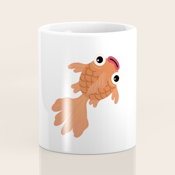 Goldfish Cute Kawaii Fish Coffee Mug Gallery Image 4