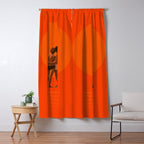 Your love is my Summer Window Curtain Gallery Image 1