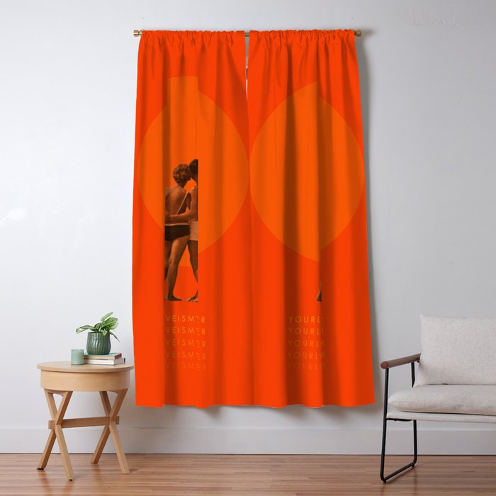 Your love is my Summer Window Curtain Gallery Image 1