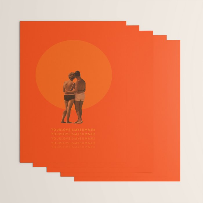 Your love is my Summer Wrapping Paper Gallery Image 3