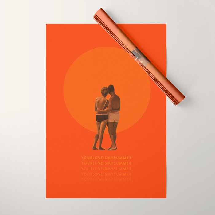 Your love is my Summer Wrapping Paper Gallery Image 1