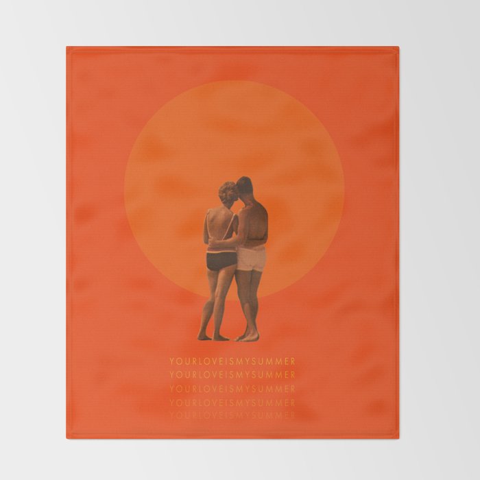 Your love is my Summer Throw Blanket Gallery Image 2