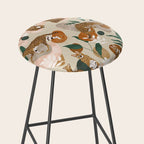 Serval cat abstract nature Stool Gallery Image 2