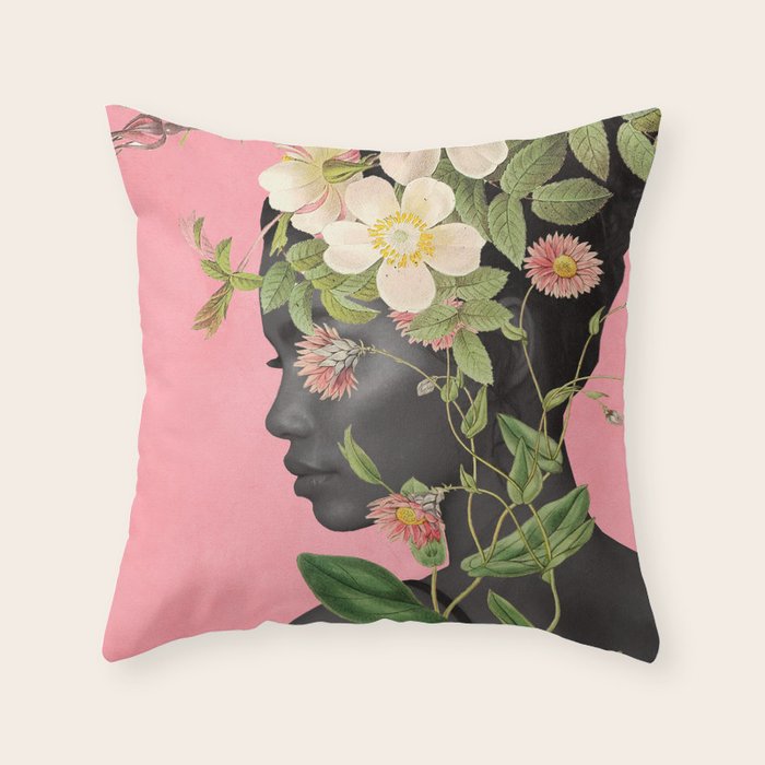 Bloom 18 Throw Pillow Gallery Image 1