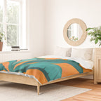Island Sunset with Banana Tree Duvet Cover Gallery Image 2