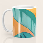 Island Sunset with Banana Tree Coffee Mug Gallery Image 3