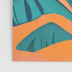 Island Sunset with Banana Tree Poster Gallery Image 3