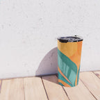 Island Sunset with Banana Tree Travel Mug Gallery Image 4