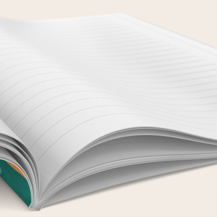 Island Sunset with Banana Tree Notebook Gallery Image 2