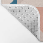 Modern Geometric 73A Bath Mat Gallery Image 2