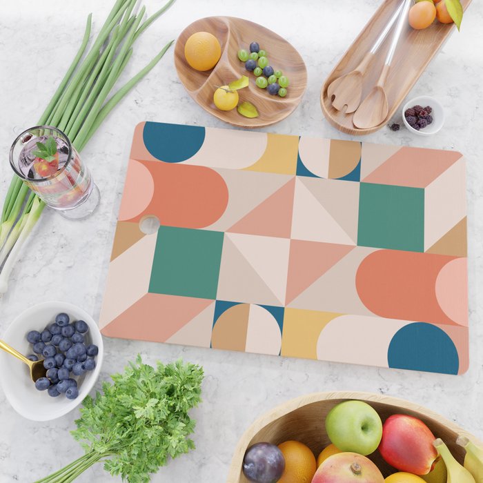 Modern Geometric 73A Cutting Board Gallery Image 2