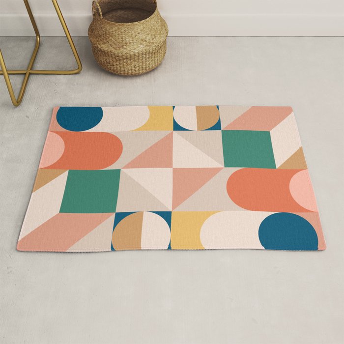 Modern Geometric 73A Rug Gallery Image 1
