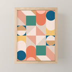 Modern Geometric 73A Mini Art Print Gallery Image 1