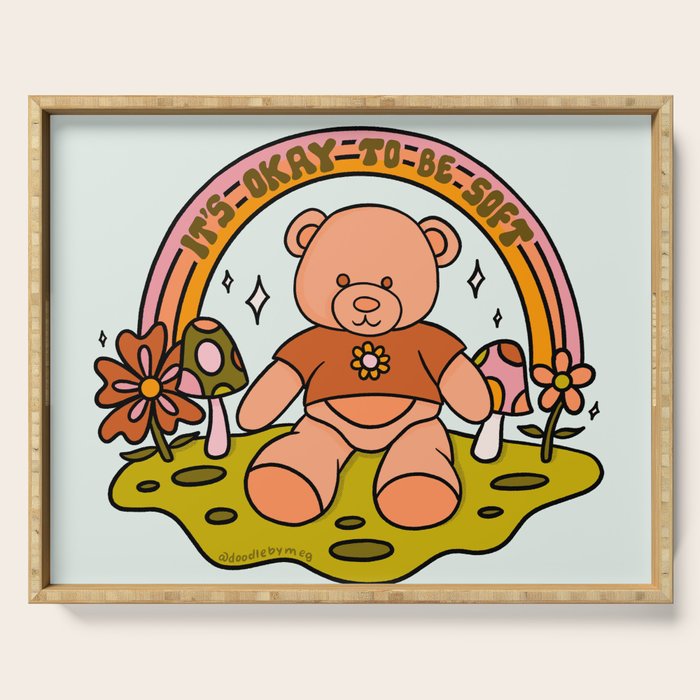 It's Okay to Be Soft Serving Tray Gallery Image 1