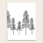 Pine Trees - Black Ink Notebook Gallery Image 4