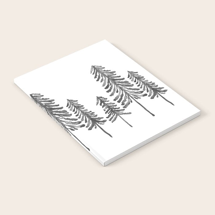 Pine Trees - Black Ink Notebook Gallery Image 2