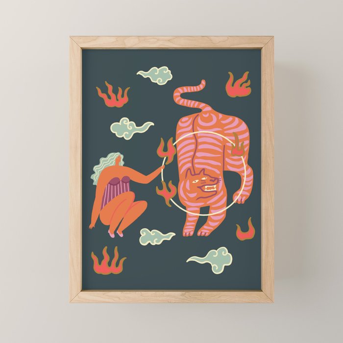 Circus Mini Art Print Gallery Image 1