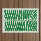 JAZZ FERNS 03 | Rain Forest Matisse Edition Outdoor Rug Gallery Image 1
