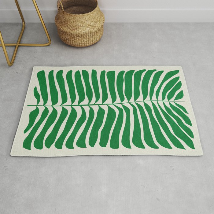 JAZZ FERNS 03 | Rain Forest Matisse Edition Rug Gallery Image 1