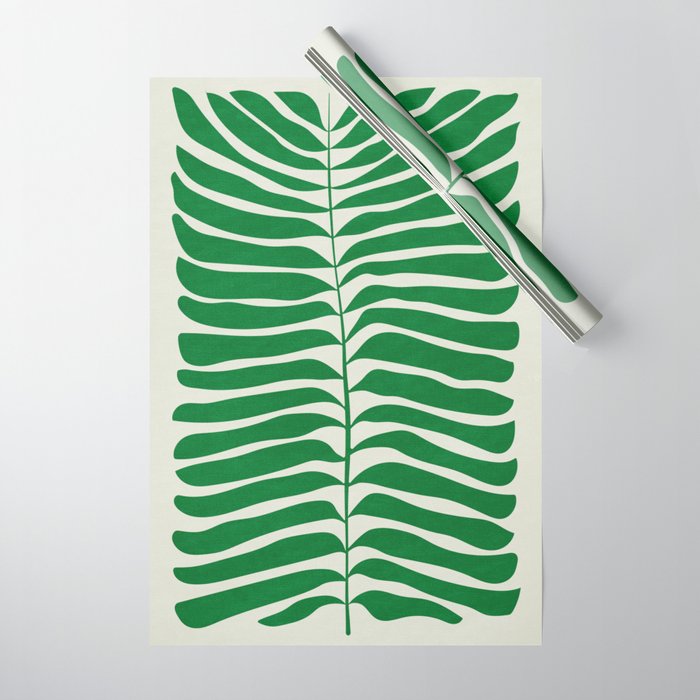 JAZZ FERNS 03 | Rain Forest Matisse Edition Wrapping Paper Gallery Image 1