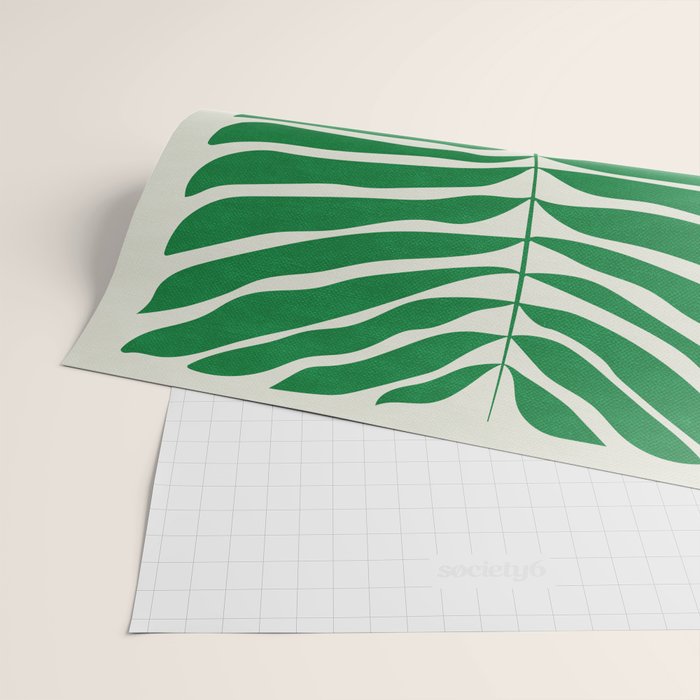 JAZZ FERNS 03 | Rain Forest Matisse Edition Wrapping Paper Gallery Image 2