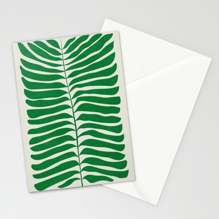 JAZZ FERNS 03 | Rain Forest Matisse Edition Stationery Card Gallery Image 2