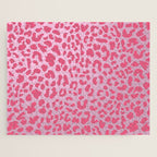 Candy Pink Leopard Jigsaw Puzzle Gallery Image 1