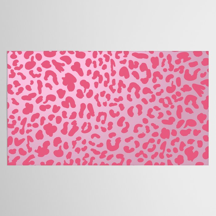 Candy Pink Leopard Tablecloth Gallery Image 2