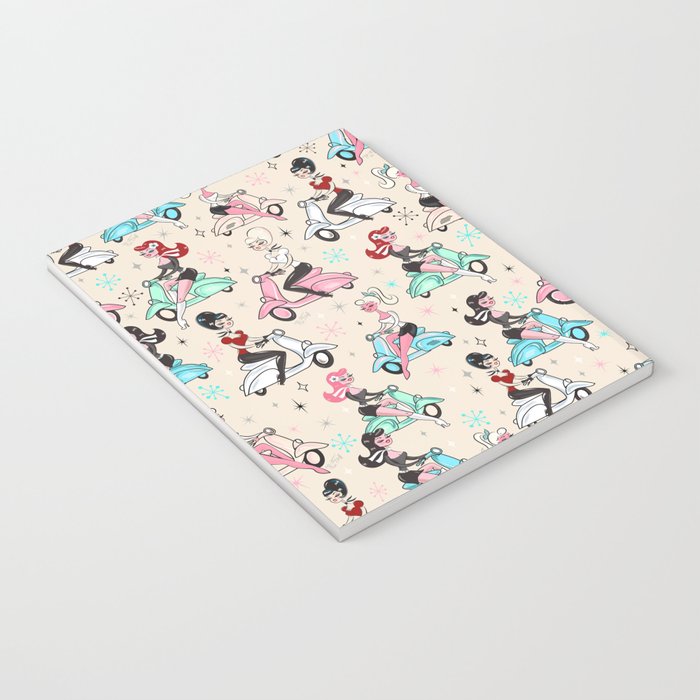 Scooter Girls Pattern Notebook Gallery Image 3