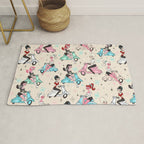 Scooter Girls Pattern Rug Gallery Image 1