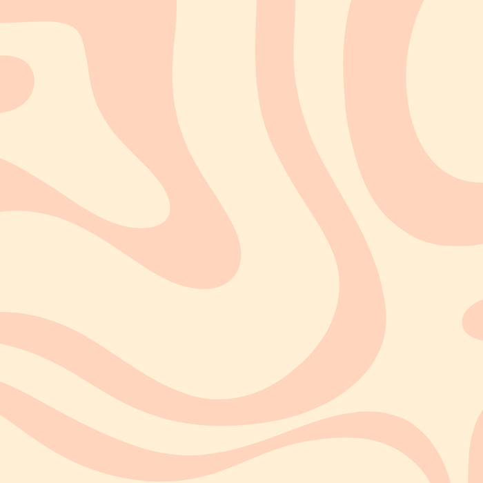 Modern Liquid Swirl Abstract Pattern in Pale Blush and Cream Coffee Mug Gallery Image 2