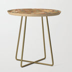 Autumn leafy wild forest B Side Table Gallery Image 1
